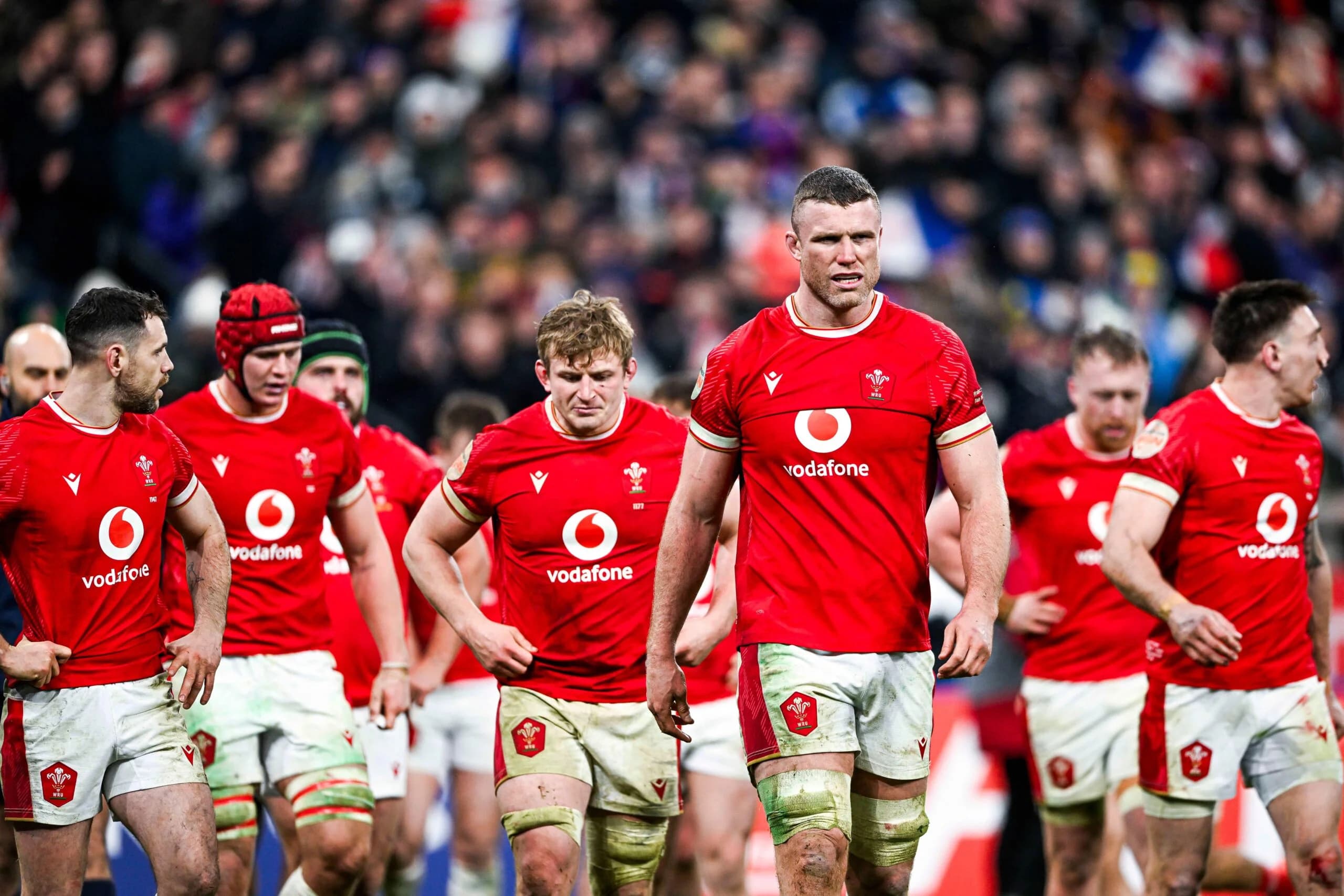 Will Rowlands and the rest of the Wales team failed to score a point in Paris. Pic: Abaca Press/Alamy Live News
