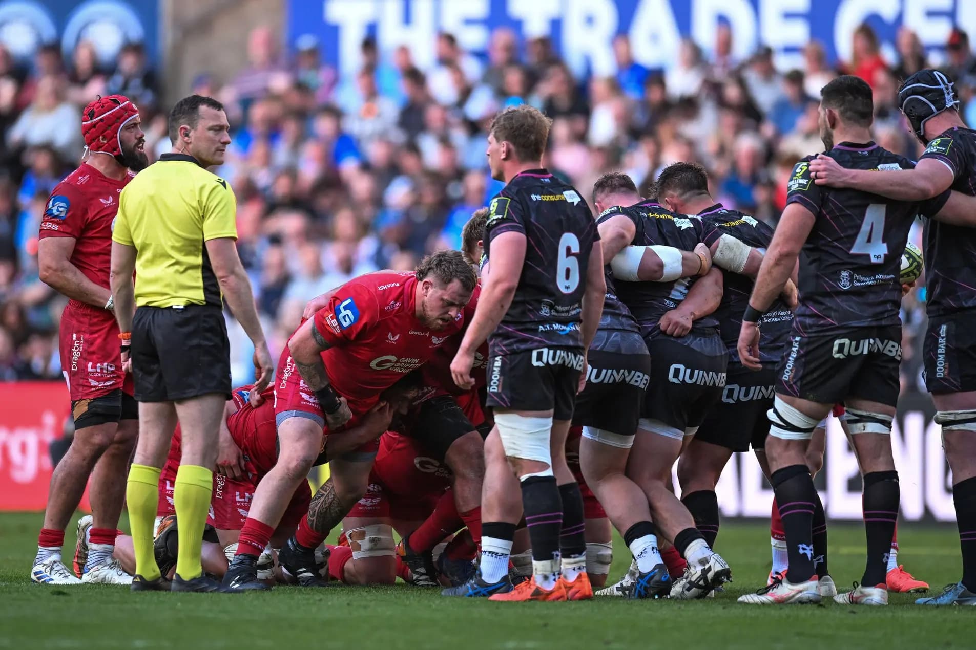 Ospreys v Scarlets. Pic: Alamy