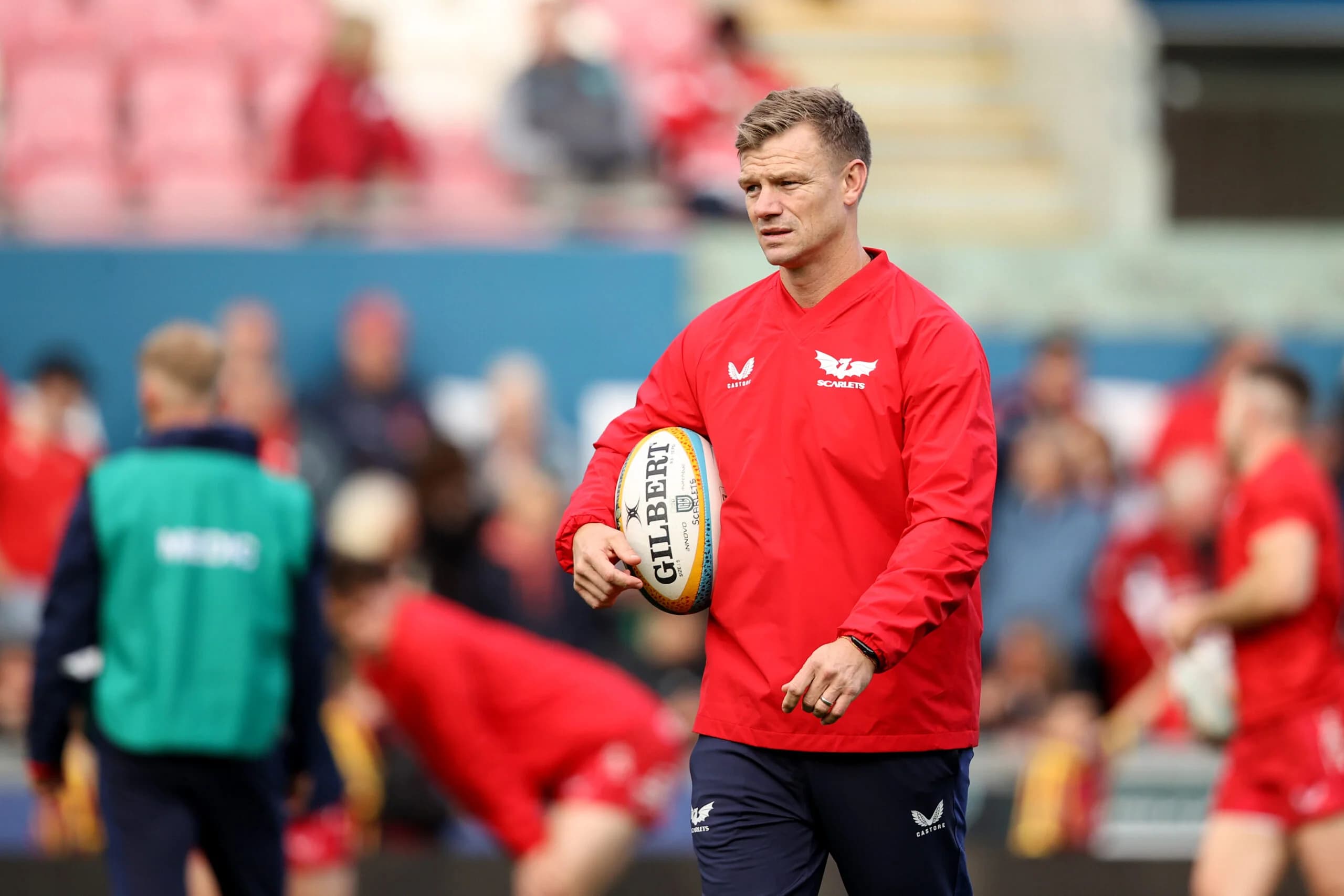 Scarlets Head Coach Dwayne Peel. ©INPHO/Ben Brady
