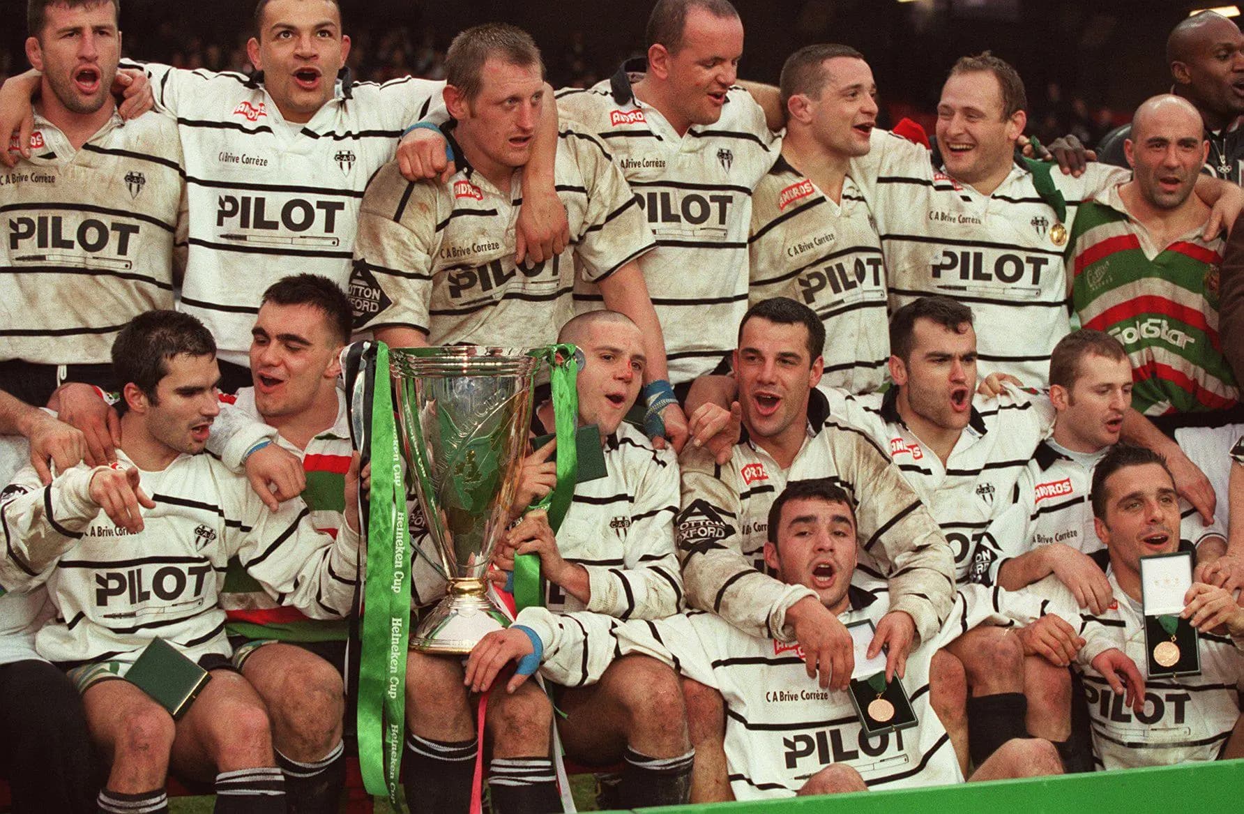 Tony Rees: Back row, fourth from left. Pic: Alamy