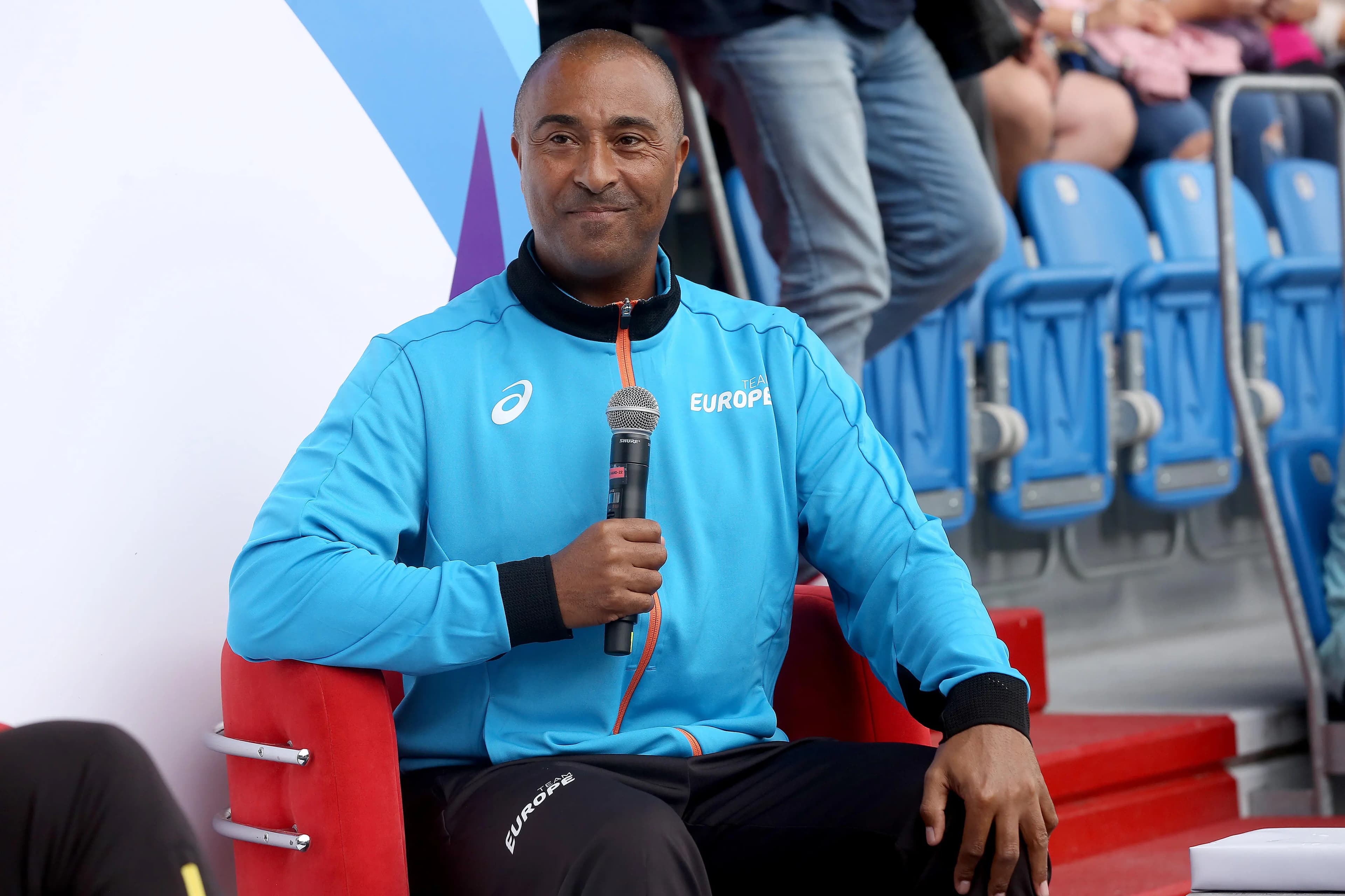 Colin Jackson. Pic. Alamy