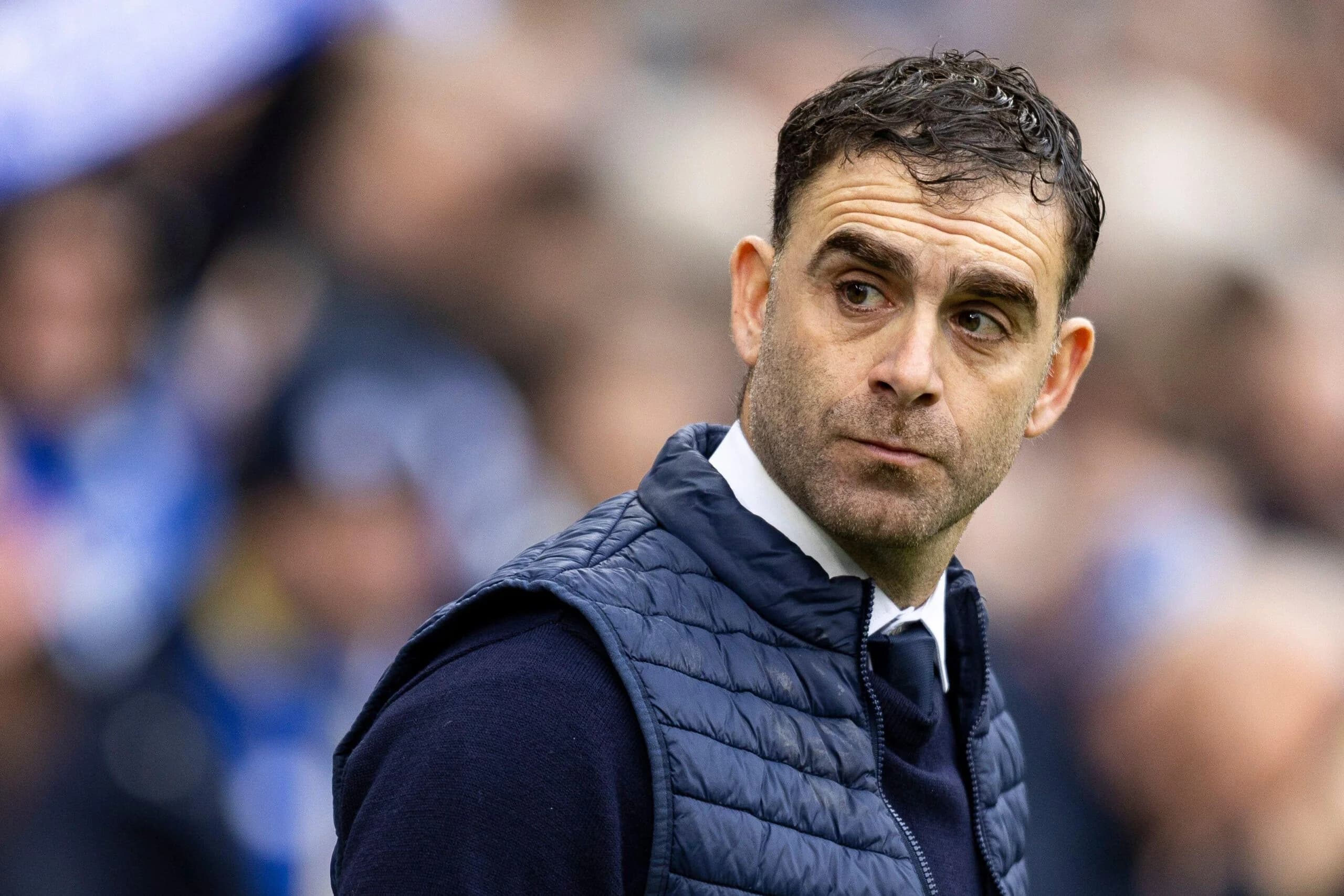 Cardiff City manager Omer Riza. Pic: Andrew Orchard sports photography/Alamy Live News
